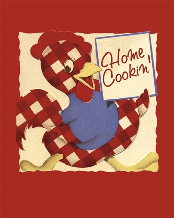 Framed Home Cookin Print