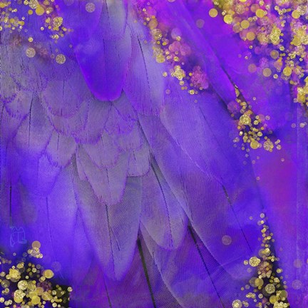 Framed Mid-Summer Magik Purple Print