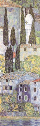 Framed Chiesa a Cassone (detail) Print