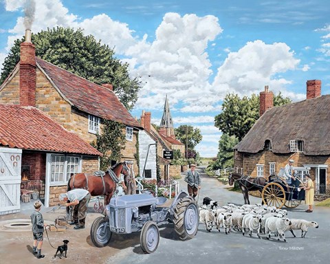 Framed Memory Lane Print