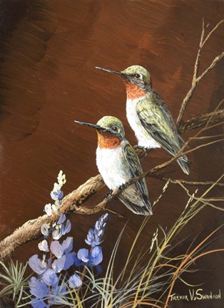 Framed Little Rest Print