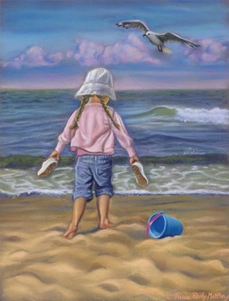 Framed Almost Summer Print