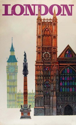 Framed London Big Ben Print