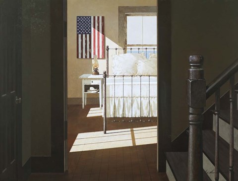 Framed Bedroom Print