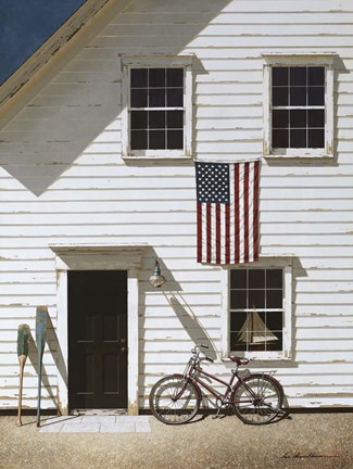 Framed Rad Bicycle Print