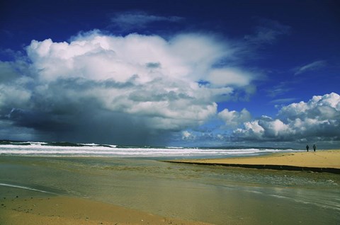 Framed Beach Tales 3 Print