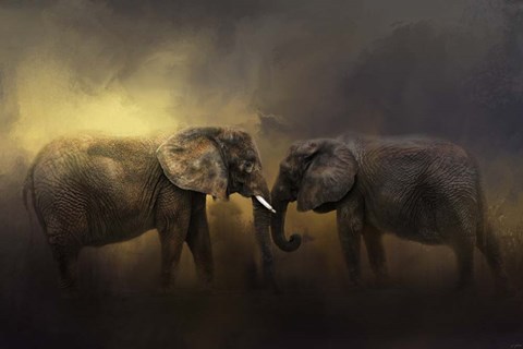 Framed Together Through The Storms Print