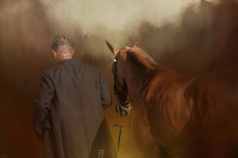 Framed Moment Of Silence Print