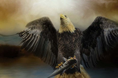 Framed Big Catch 1 Print