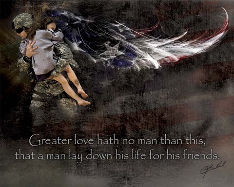 Framed Military Rescue Print