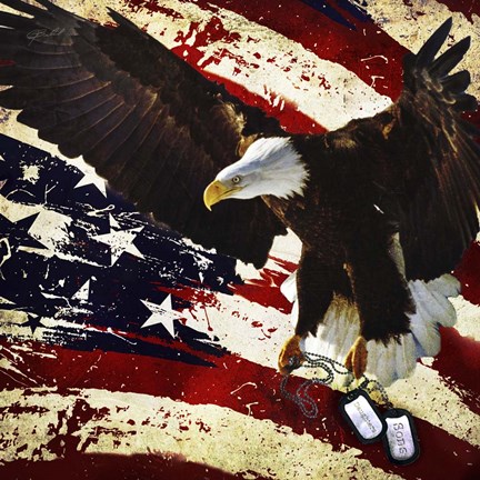 Framed Cost Of Freedom Print