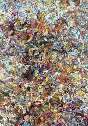 Framed Fragmented Horse Print