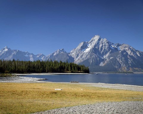 Framed Tetons Print
