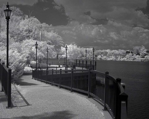 Framed Augusta Riverwalk Print