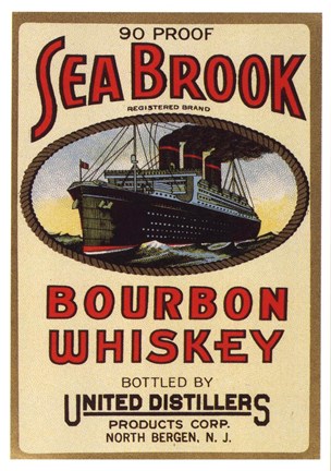 Framed Sea Brook Print