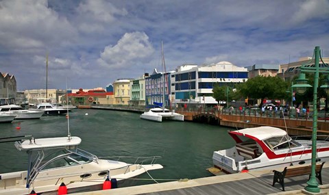 Framed Barbados 1 Print