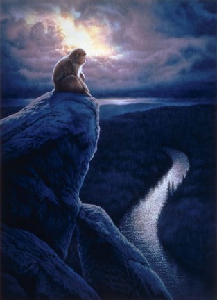 Framed Contemplation Print