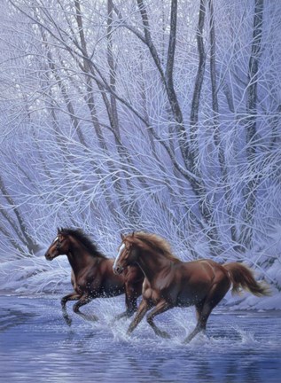 Framed Sign Of Spring Print