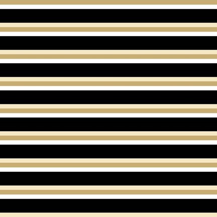 Framed Classic Stripes Print