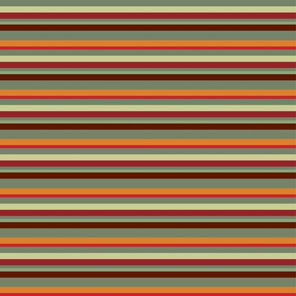 Framed Morocco Stripe Print