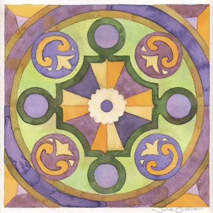 Framed Geometry &amp; Color 9 Print