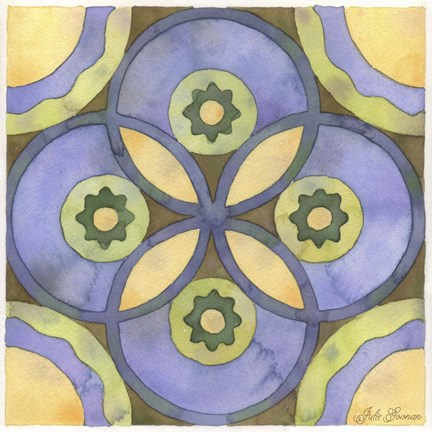 Framed Geometry &amp; Color Part 2 - # 7 Print