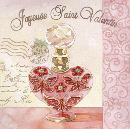 Framed French Valentine II Print