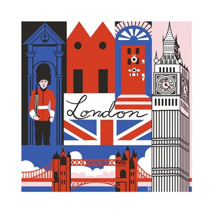 Framed London Print Print