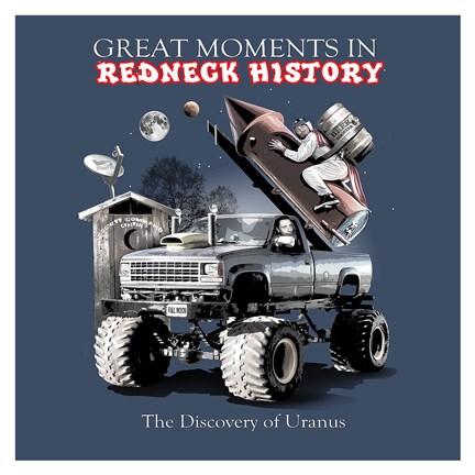 Framed Redneck History Print