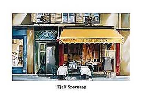 Framed Tjalf Sparnaay - Corkscrew Size 36x24 Print