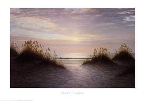 Framed Twilight Dunes Print