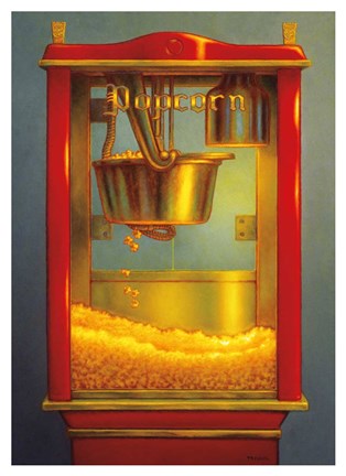 Framed Popcorn II Print