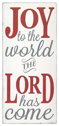 Framed Joy the the World The Lord Print