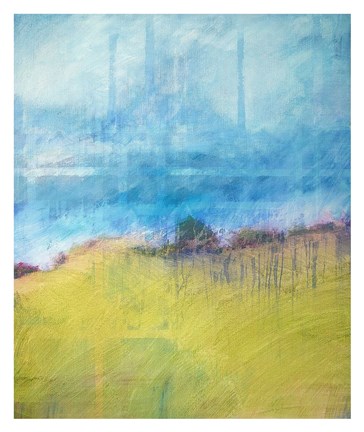 Framed Interwoven Landscape Print