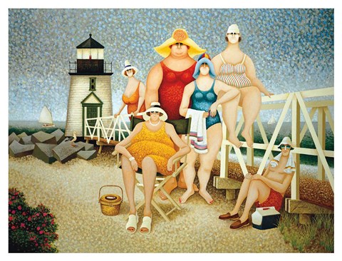 Framed Beach Vacation Print