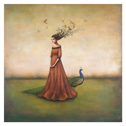 Framed Empty Nest Invocation Print