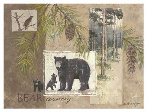 Framed Bear Country Print
