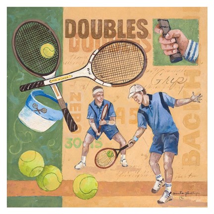 Framed Doubles Print