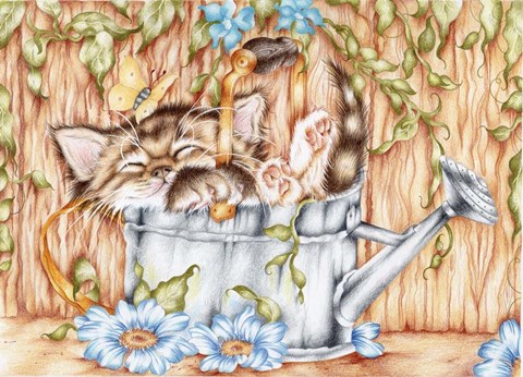 Framed Lazy Afternoon Print