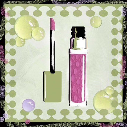 Framed Lip Gloss Print