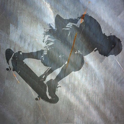 Framed Skater II Print