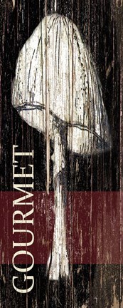 Framed Gourmet Mushrooms Print