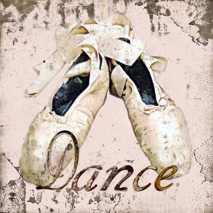 Framed Dance Shoes Print
