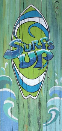 Framed Surfs Up Print