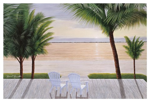 Framed Palm Daydreaming Print