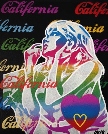 Framed California Love 1 Print