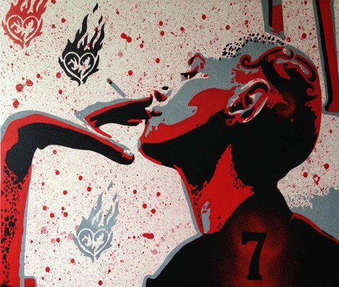 Framed Lucky Seven Print