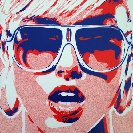 Framed Pop Star 3 Print