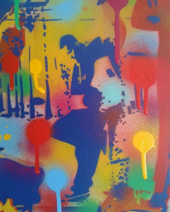 Framed Street Scene 1 Print