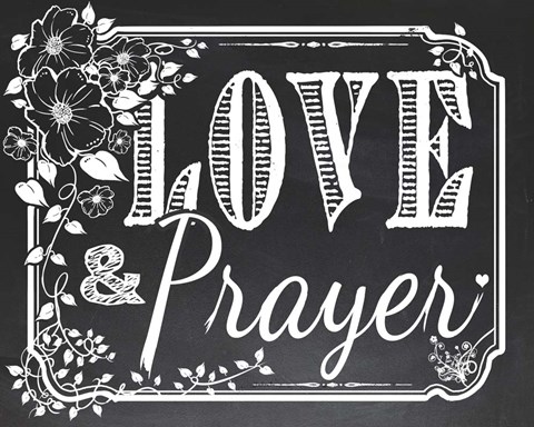 Framed Chalk Board 3 Print